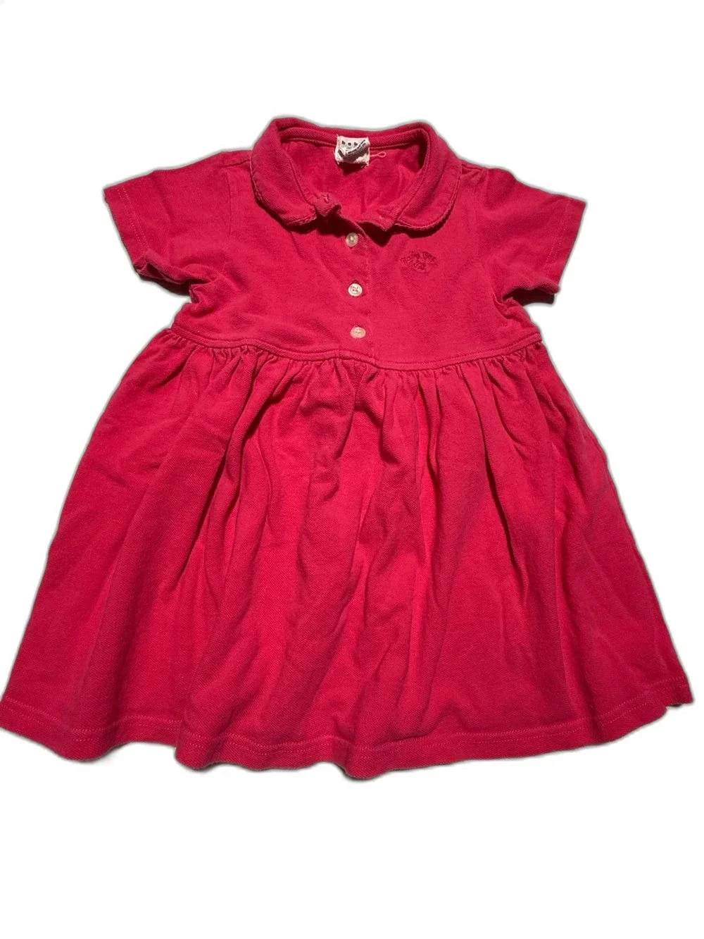 Baby Gap Vintage Pink‎ Polo Pique Dress Size XXL Toddler 24-33M